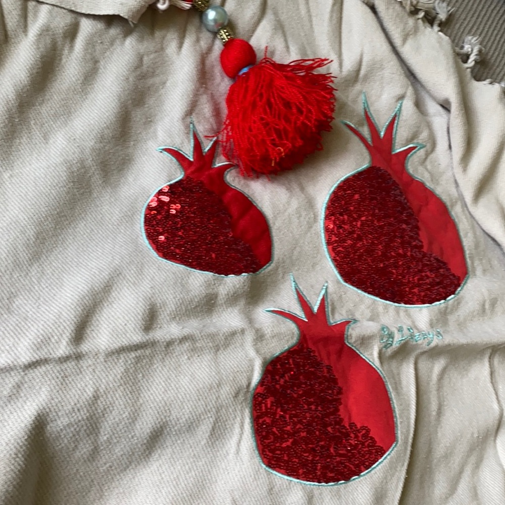 BRAND NEW🧿 Designer Pomegranate Peshtemal